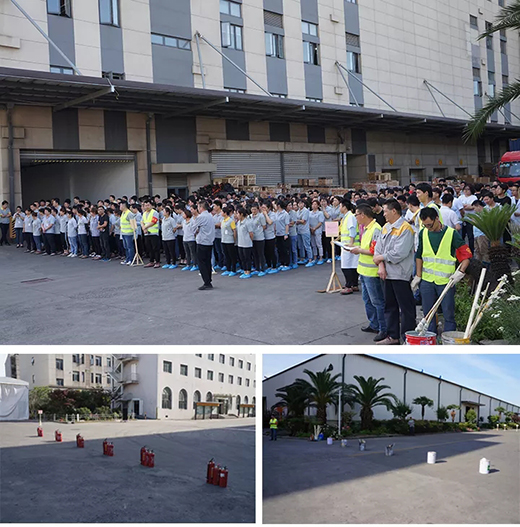 上海唬；；；evictor伟德官网成功举行2019年上半年消防演习