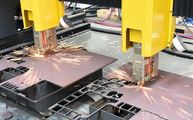 bevictor伟德官网双头龙门激光切割机