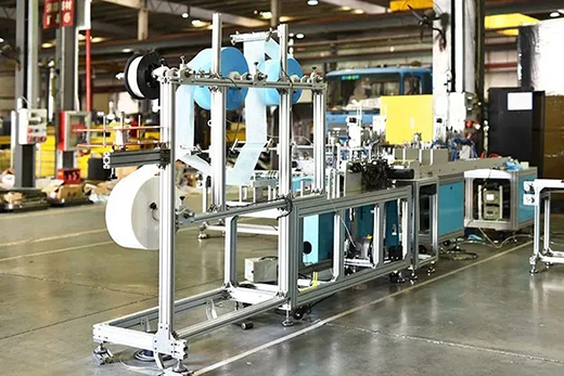 bevictor伟德官网全自动一拖二平面口罩机