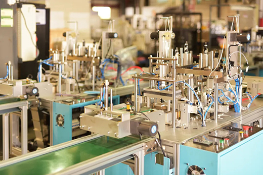 bevictor伟德官网半自动平面口罩耳带机